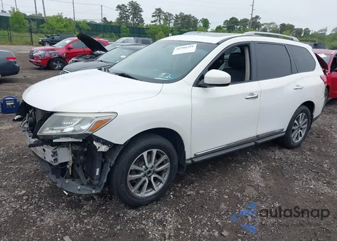 2013 Nissan Pathfinder Sl from USA, damaged, VIN 5N1AR2MMXDC668617